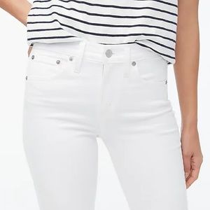 J. Crew high rise skinny white jeans (US 4)